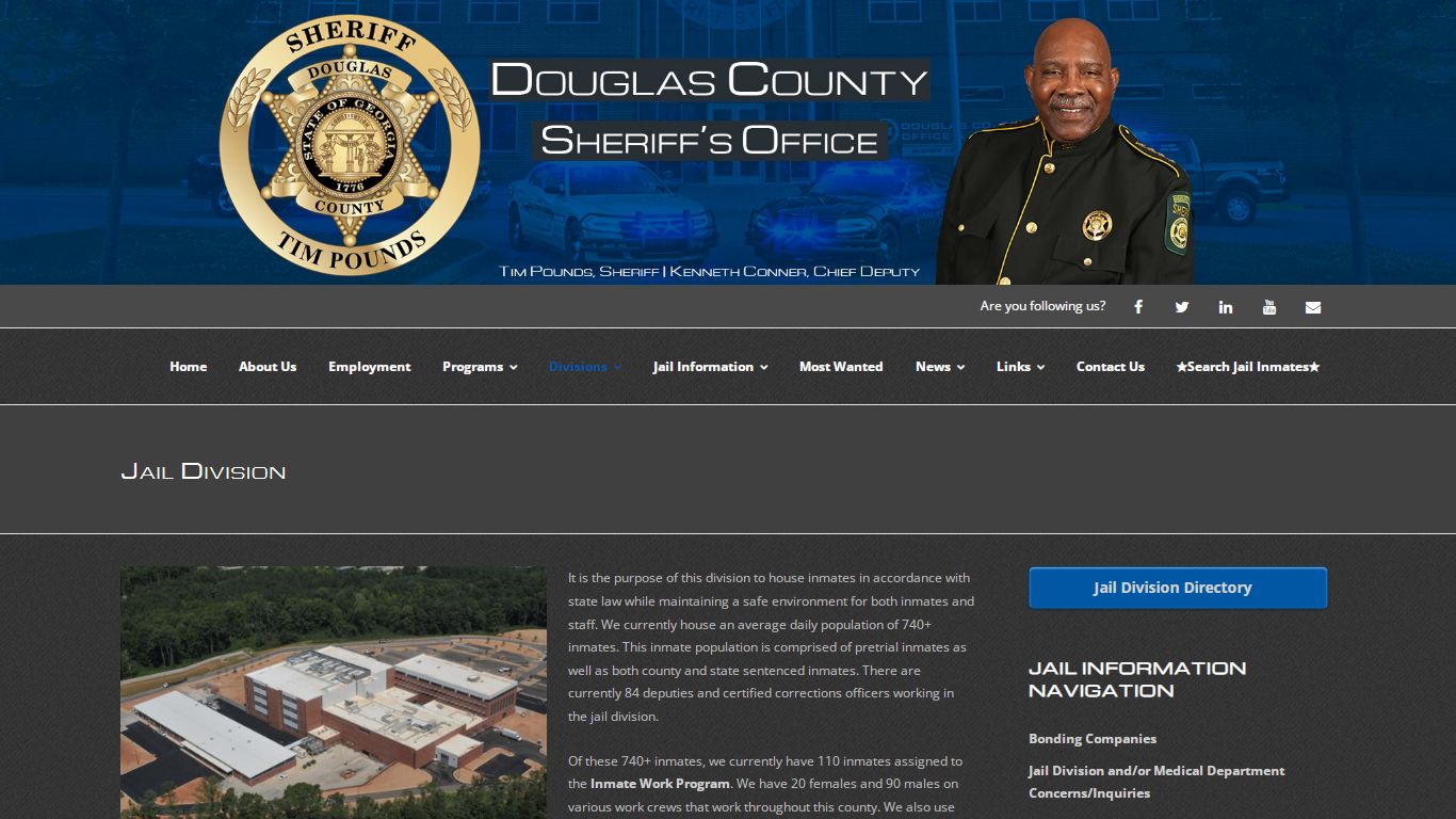 Jail Division – Douglas County Sheriff's Office (GA)